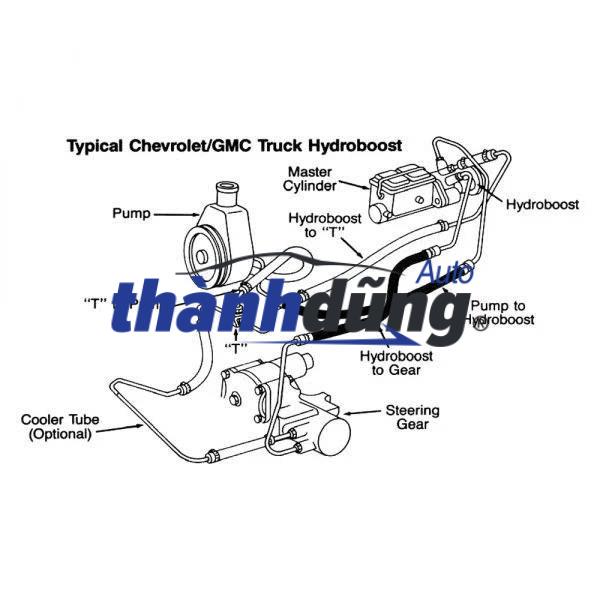 TUY Ô DẦU TRỢ LỰC LÁI XE CHEVROLET CAPTIVA 2010 | 95051300 - Ảnh 4