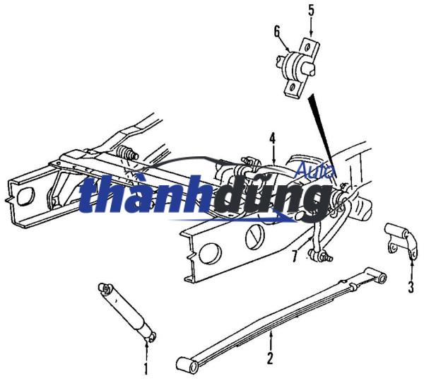 LÁ NHÍP SỐ 1 XE FORD RANGER 2015 | 7125131699 - Ảnh 4