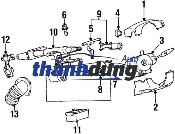 CÔNG TẮC XI NHAN DONGBEN DB1021 | PC202616 - Ảnh 5