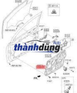 KHÓA NGẬM CỬA TRƯỚC KIA CERATO 2008-2013 | 813101M040 - Ảnh 5
