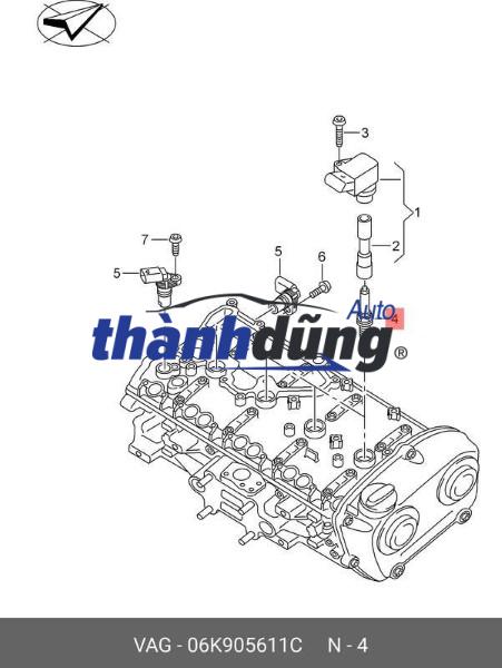 BÔ BIN ISUZU TROOPER 2001 | 8971363250 - Ảnh 5