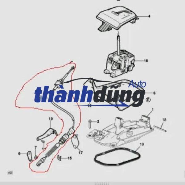 DÂY ĐI SỐ CHEVROLET TRAILBLAZER S10 2018 | 52061954 - Ảnh 4