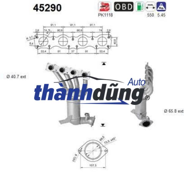 CỔ XẢ CHEVROLET CRUZE 2012 | 55576193 - Ảnh 5