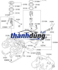 BƠM XĂNG TOYOTA HILUX 3.0 2011 | 2911009050 - Ảnh 4