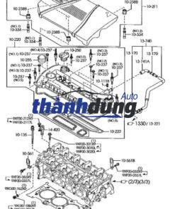 PHỚT DẦU MẶT MÁY MAZDA 2 2012-2021 | PE01102D5 - Ảnh 5