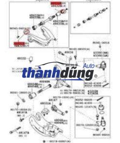 BẠC CÀNG A TRÊN TOYOTA FORTUNER 2013 | 486320K040 - Ảnh 4