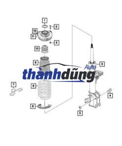 BẠC ĐẠN BÁT BÈO TRƯỚC PEUGEOT 4008 2018 | 9810246380 - Ảnh 5