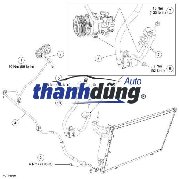 LỐC LẠNH XE KIA SOLUTO 2019 | 97701H7000 - Ảnh 5