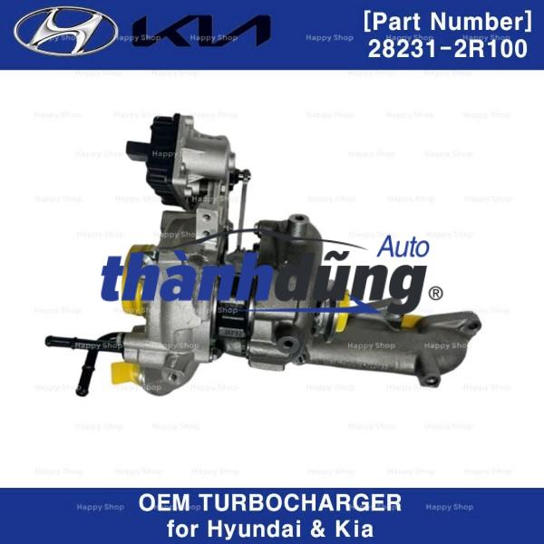 TURBO TĂNG ÁP HYUNDAI SANTAFE 2022 | 282312R100 - Ảnh 4