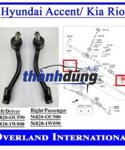 ROTUYN LÁI NGOÀI HYUNDAI I30 2007-2012 | 568202H090 - Ảnh 5