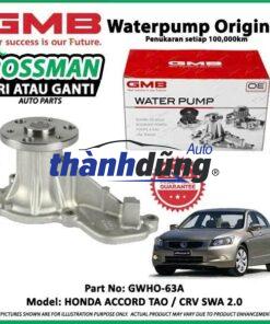 BƠM NƯỚC XE HONDA ACCORD 2009 | 19200RZP013 - Ảnh 5